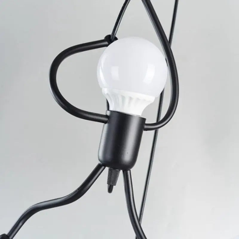 BrightHero - Retro wandlamp Iron Man voor een opvallend interieur